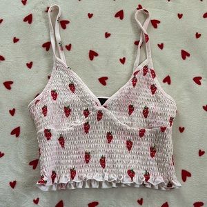 strawberry tank top